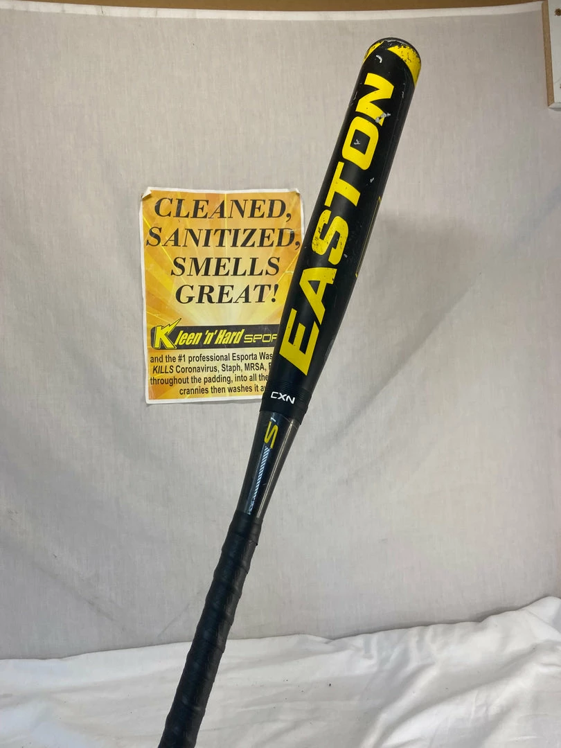 Baseball Bats Used Easton S1 YB13S1 Black-Yellow L - W 30" - 18 Oz. (-12) Composite Bat 3 Baseball Bats Used Easton S1 YB13S1 Black-Yellow L - W 30" - 18 Oz. (-12) Composite Bat