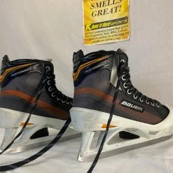 Used Bauer Performance Size 9.5 D Ice Hockey Goalie Skates