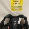 Used Under Armour Black Size Medium Lacrosse Shoulder Pads Lacrosse New And Used