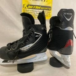 Used CCM 01 Size Yth 13 J Ice Hockey Skates