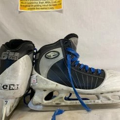 Used CCM 652 Size 7 D Ice Hockey Goalie Skates