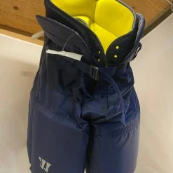 Used Warrior Spine Tek Size Sr L Navy Ice Hockey Goalie Pants