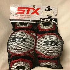 Lacrosse New And Used New STX Cell Size L Lacrosse Arm Guards