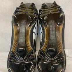 New Puma Size 11.5 Sample Black Low Metal Baseball Cleats