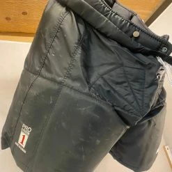 Used Simmons Pro System 1 Size Sr XL Black Ice Hockey Goalie Pants