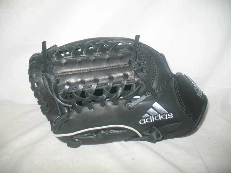 New Adidas Black-Gray Pro Series Size-Glove 11.5" Throws Left Baseball Glove Baseball Gloves 4 New Adidas Black-Gray Pro Series Size-Glove 11.5" Throws Left Baseball Glove Baseball Gloves