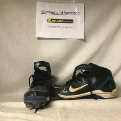 Used Nike Royal/Black Size 11.5 Huarache Baseball Cleats