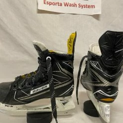 Used Bauer Supreme 1S Size YTH 13 EE Ice Hockey Skates