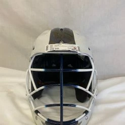 Lacrosse New And Used Used Warrior EVO Size S/M White/Navy Lacrosse Mens Helmet