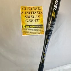 Used Easton S750C Black,grey,yellow L - W 29" - 19 Oz. (-10) USA Bat Baseball Bats