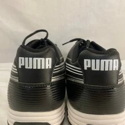 New Puma Size 12.5 Sample Black Low Metal Baseball Cleats