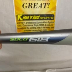 Baseball Bats Used Louisville Solo 618 Gray Blue Green L - W 30