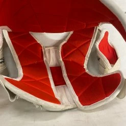 Used Brine White Size Jr S Lacrosse Shoulder Pads Lacrosse New And Used