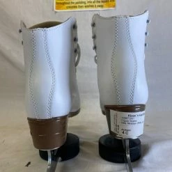 New Jackson White Mystique Size 4 C Figure Skating Figure Skates