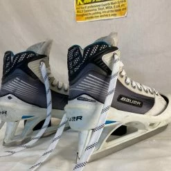 Used Bauer Reactor 4000 Size 5.5 D Ice Hockey Goalie Skates Bauer Skates