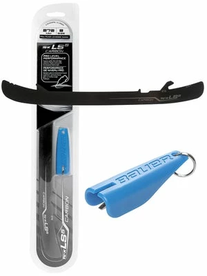 Bauer LS5 Carbon Black Ice Hockey Steel Replacement Runners 2 Bauer LS5 Carbon Black Ice Hockey Steel Replacement Runners