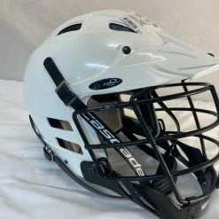 Used Cascade CLH2 Size XXS White Lacrosse Mens Helmet