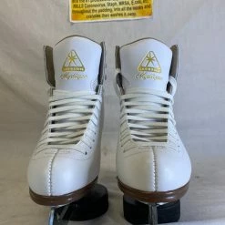 New Jackson White Mystique Size 4 C Figure Skating Figure Skates