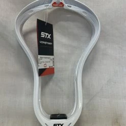 New STX Ultra Power Unstrung White Lacrosse Mens Attack & Midfield Head Lacrosse New And Used