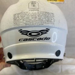 Used Cascade CLH2 Size S White Lacrosse Mens Helmet Lacrosse New And Used