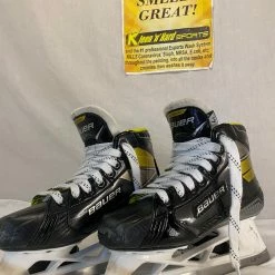 Used Bauer Supreme 3S Size 4.5 D Ice Hockey Goalie Skates