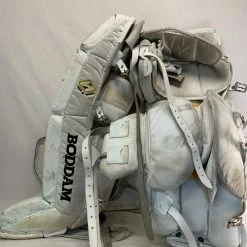 Ice Hockey Goalie Leg Pads Used Boddam Vanquish Size 33