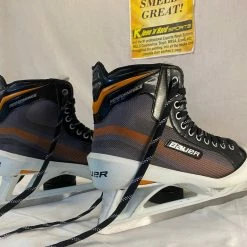 Used Bauer Performance Size 11.5 D Ice Hockey Goalie Skates Bauer Skates