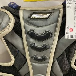 Lacrosse New And Used Used Brine Menace Black Size S Lacrosse Shoulder Pads