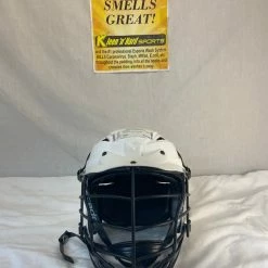 Used Cascade CS-R Size S/M White Lacrosse Helmet Lacrosse New And Used