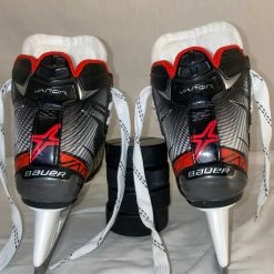 New Bauer Vapor X2.7 Size Yth 12.5 D Hockey Goalie Skates Ice Hockey Goalie Skates