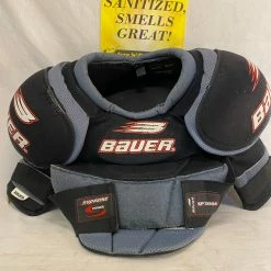 Used Bauer Supreme SP3000 Size Sr S Ice Hockey Shoulder Pads