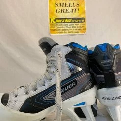 Used Bauer Reactor 5000 Size 5 D Ice Hockey Goalie Skates