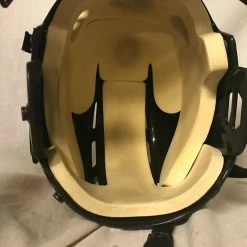 Ice Hockey Protective Used CCM 492 Tacks With Cage Size S Black Ice Hockey Helmet