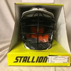 Lacrosse New And Used New STX Stallion 575 Size S Black Lacrosse Mens Helmet