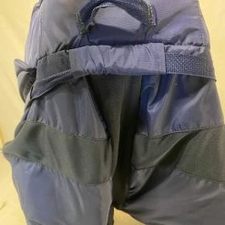 Used Warrior Spine Tek Size Sr L Navy Ice Hockey Goalie Pants