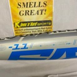 Baseball Bats Used Louisville Solo 618 Gray Blue Green L - W 30