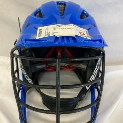 Used Cascade Size S Royal Blue Lacrosse Mens Helmet
