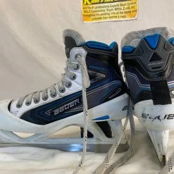 Used Bauer Reactor 7000 Size 6.5 D Ice Hockey Goalie Skates Bauer Skates