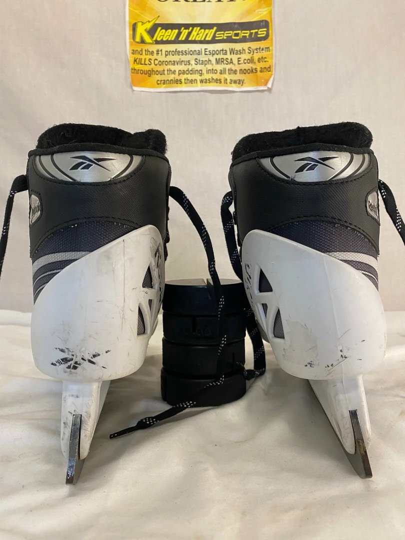 Used Reebok 2K Size 5.5 D Ice Hockey Goalie Skates Senior Hockey Skates 6 Used Reebok 2K Size 5.5 D Ice Hockey Goalie Skates Senior Hockey Skates