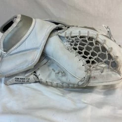 Used RBK XPulse 7.0 PS Reg (Lt Hand) Sz Jr White/gray Ice Hockey Goalie Catcher
