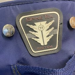 Used Warrior Spine Tek Size Sr L Navy Ice Hockey Goalie Pants