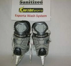 Used Bauer Vapor XII Size 1 D Ice Hockey Skates