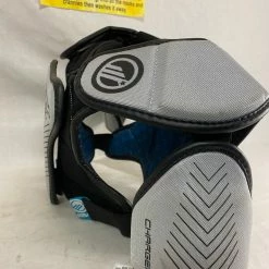 Lacrosse New And Used Used Maverik- Charger Black Silver Size Yth S Lacrosse Shoulder Pads