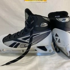 Used Reebok 2K Size 5.5 D Ice Hockey Goalie Skates Senior Hockey Skates 15 Used Reebok 2K Size 5.5 D Ice Hockey Goalie Skates Senior Hockey Skates