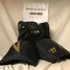 Used Warrior Hitman Size Jr S Reg Black-Gold Ice Hockey Pants
