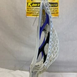 New Brine Clutch III (HS) Strung Mens White-Purple Lacrosse Head