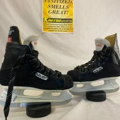 Bauer Skates Used Bauer Premier Ice Hockey Size Yth 13.5 D Skates