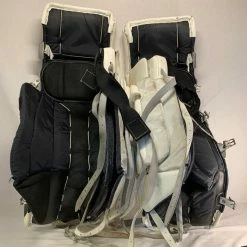 Ice Hockey Goalie Leg Pads Used Reebok XLT 28K Size 34