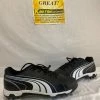 New Puma Size 11 Sample Black Low Metal Baseball Cleats