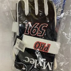 New Mylec 591 Pro Street Hockey Size M Black/White Gloves
